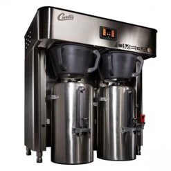 Wilbur Curtis OMGT16 Twin 6.0 Gallon 3 Ph Coffee Brewer With Transformer -Beverage Shop twin 6 gallon 3 ph coffee brewer with transformer2 1